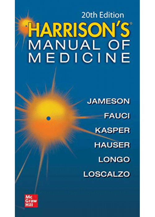 Harrisons Manual of Medicine, 20th /e  2020